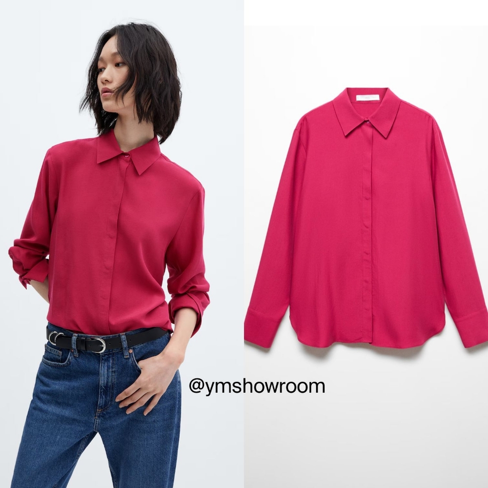 Mango Pink Blouse